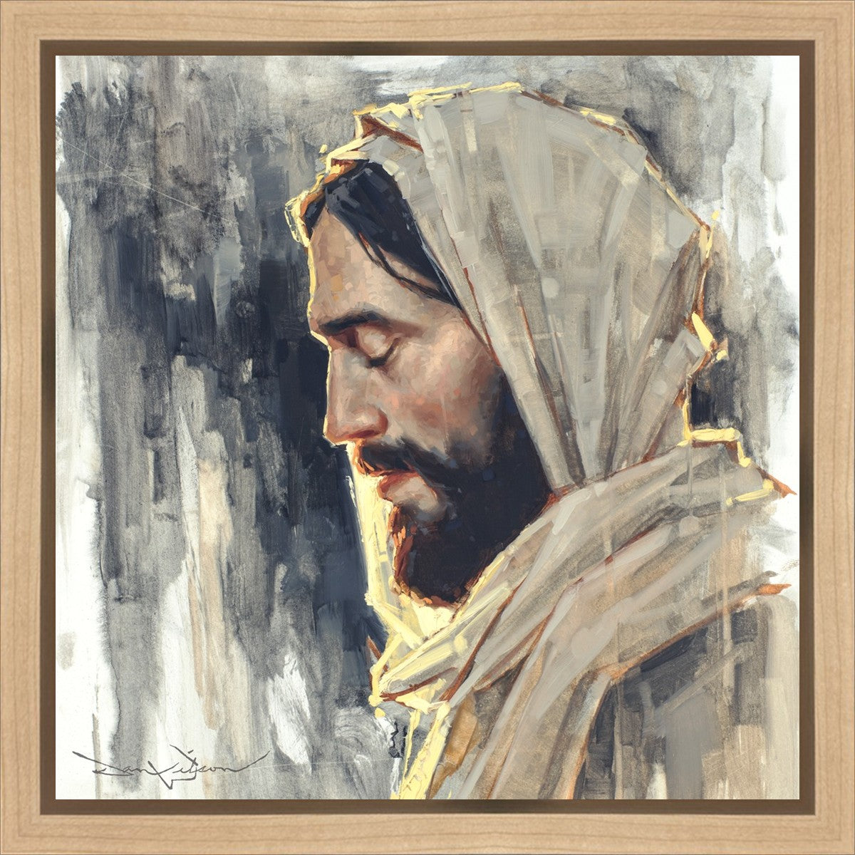 Not My Will But Thine Gallery Wrap