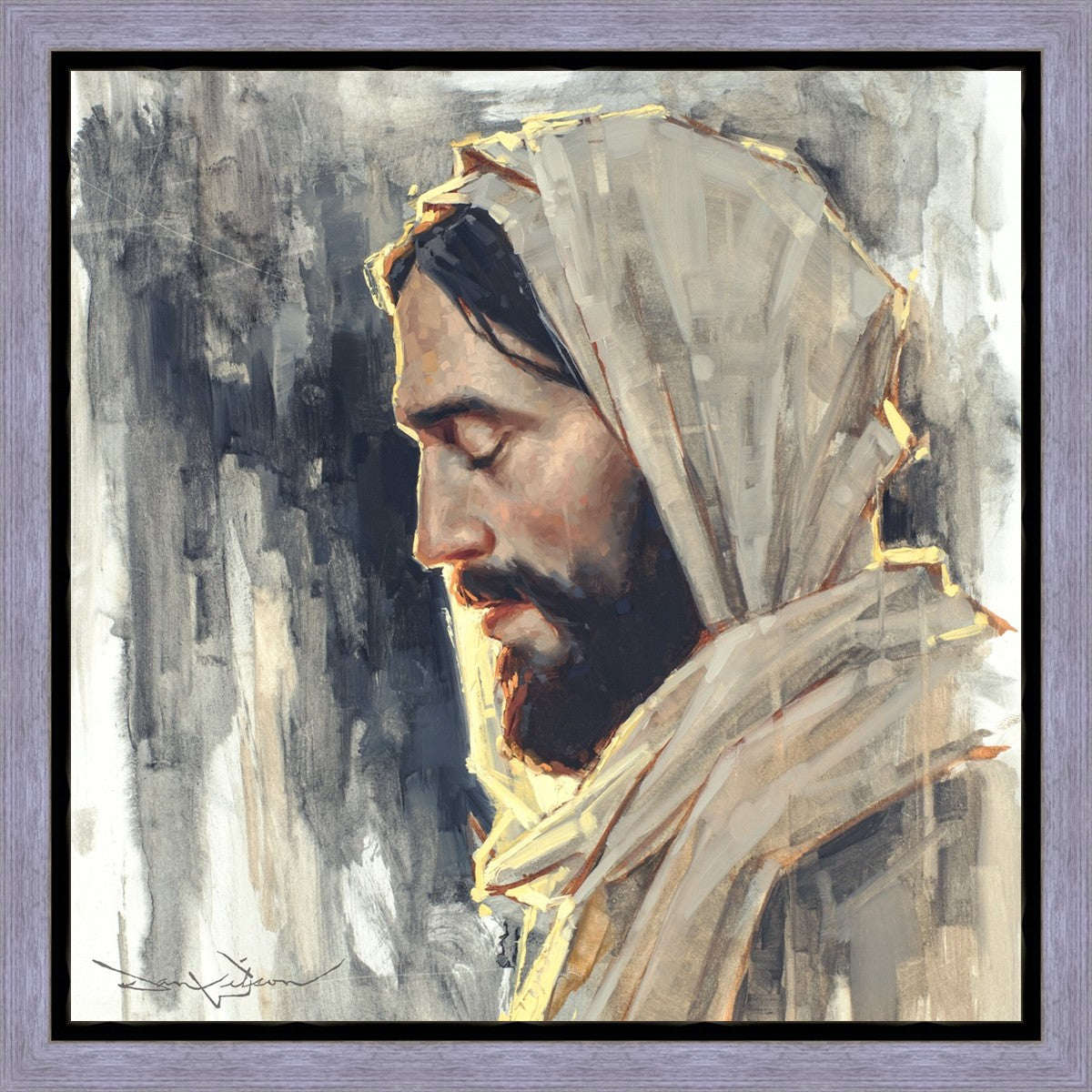 Not My Will But Thine Gallery Wrap