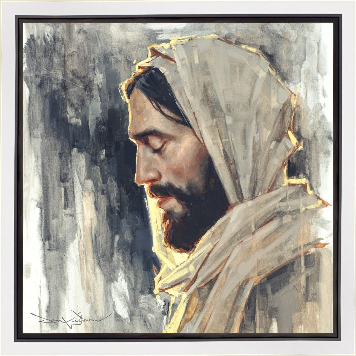 Not My Will But Thine Gallery Wrap