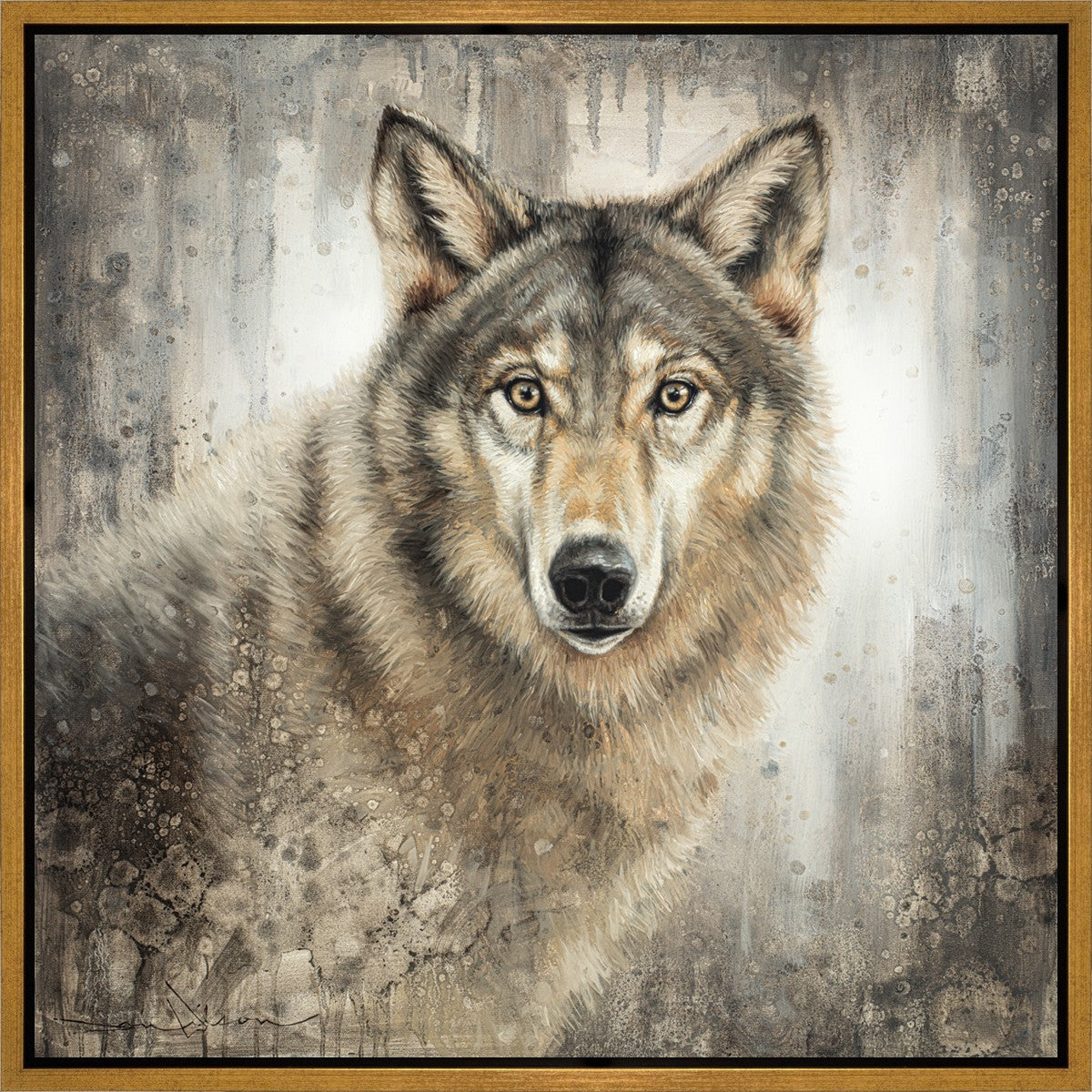 Untamed Eyes Gallery Wrap