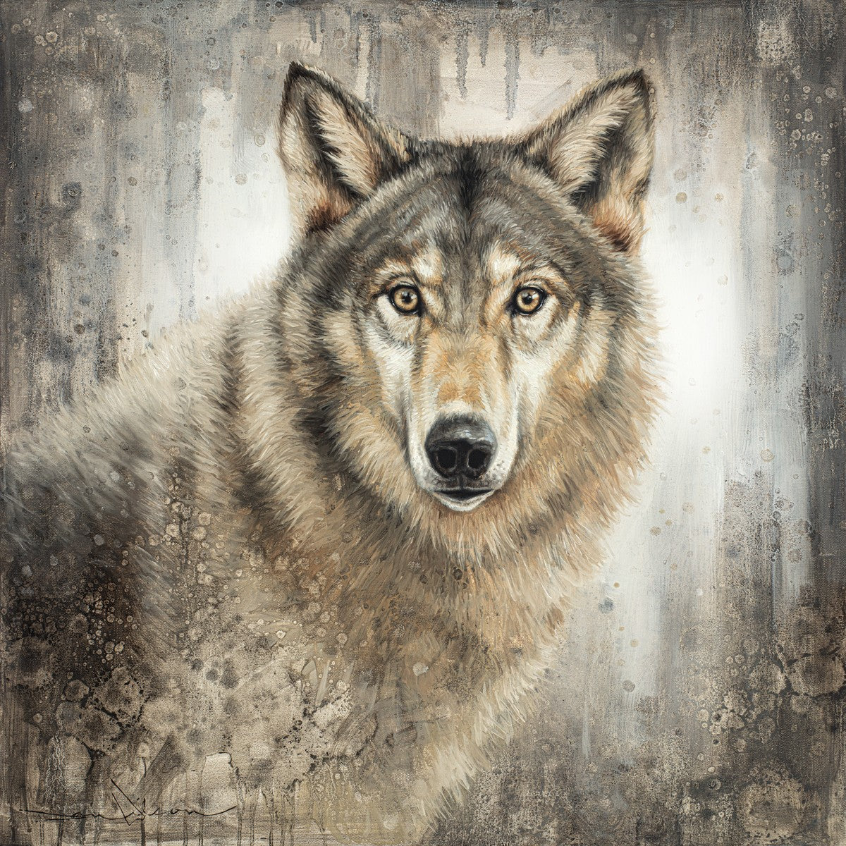 Untamed Eyes Large Wall Art Gallery Wrap