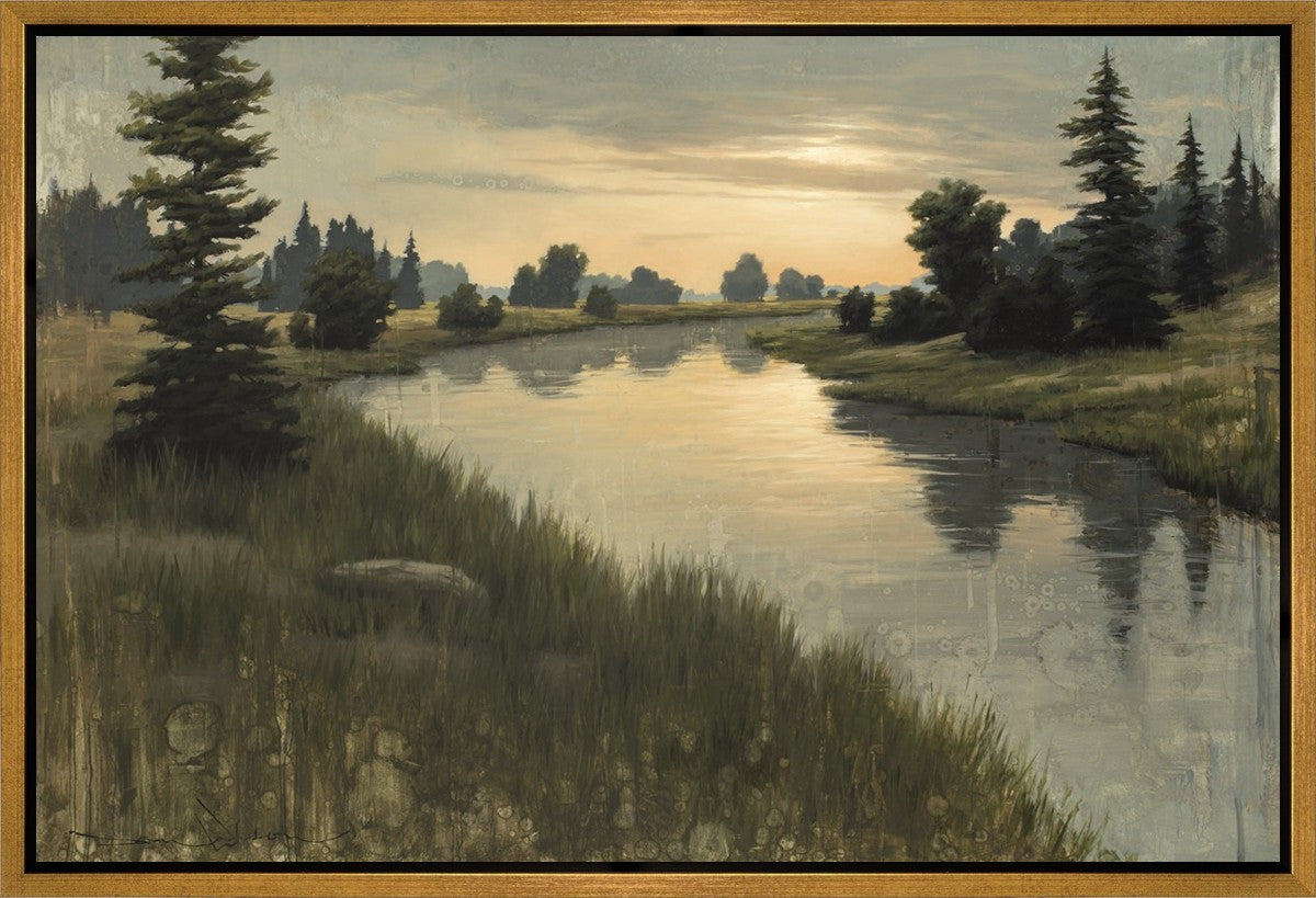 Calming Dusk Gallery Wrap