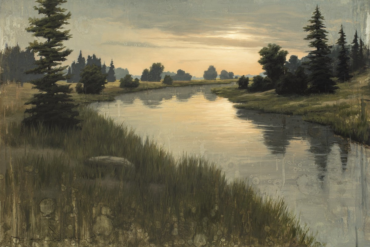 Calming Dusk Gallery Wrap