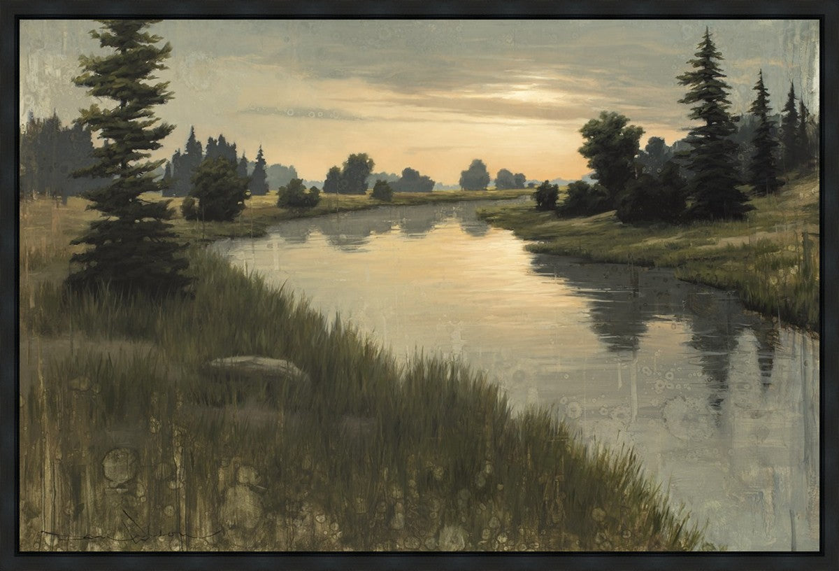 Calming Dusk Gallery Wrap