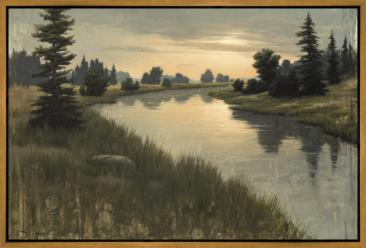 Calming Dusk Gallery Wrap