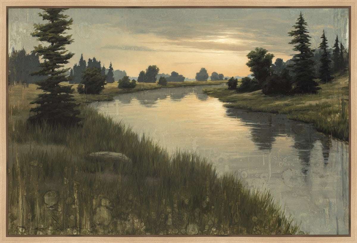 Calming Dusk Gallery Wrap