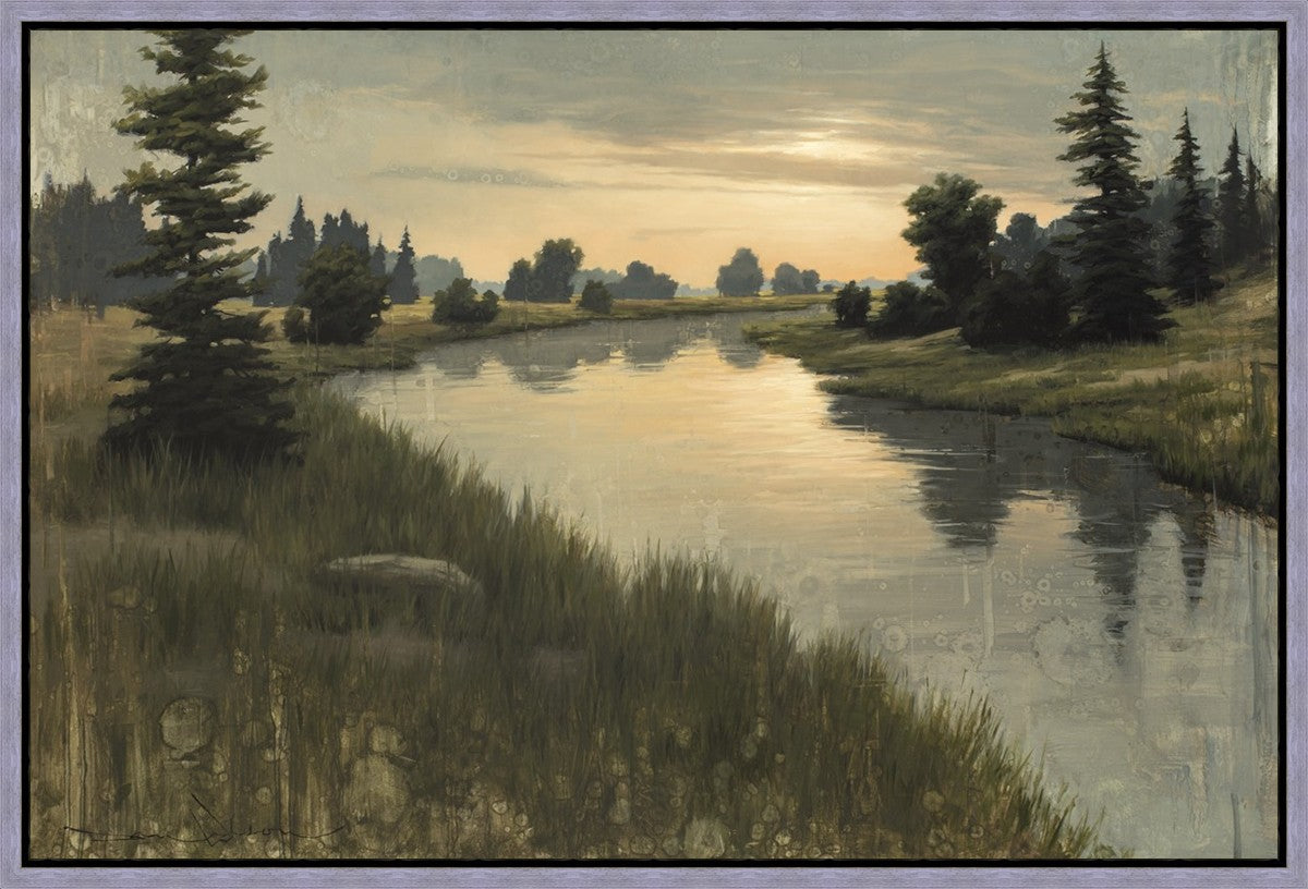 Calming Dusk Gallery Wrap