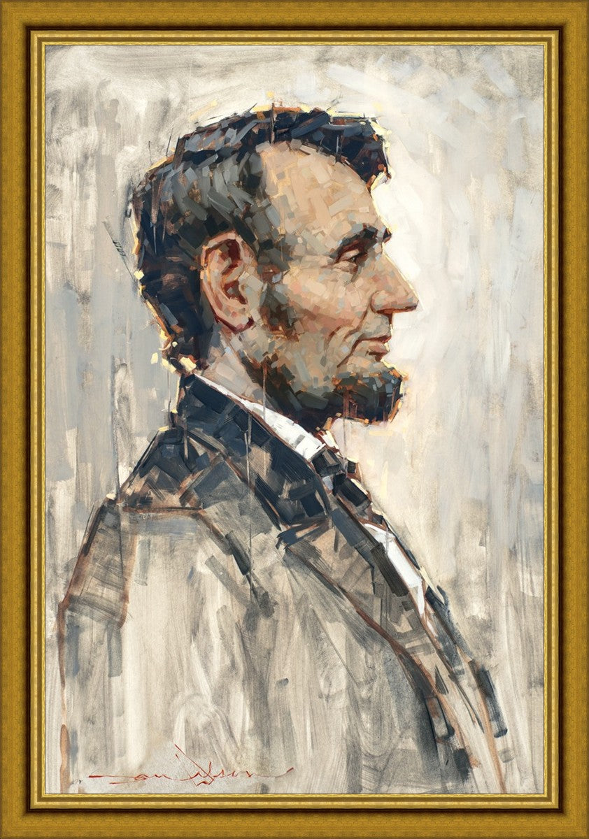A Nation's Hero Large Wall Art