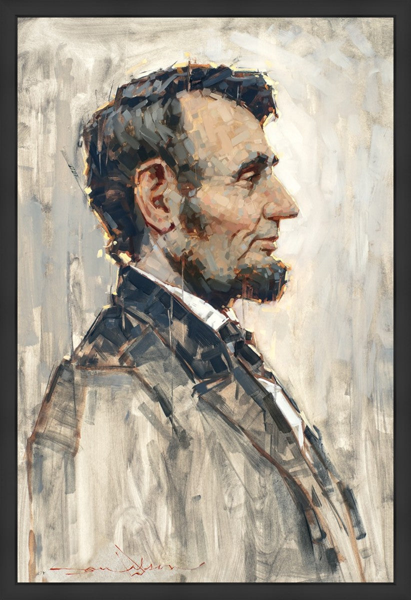 A Nation's Hero Large Wall Art