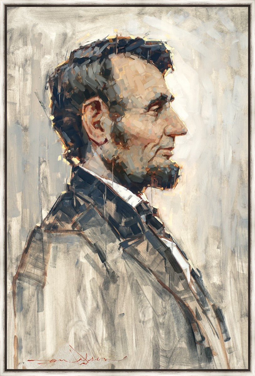 A Nation's Hero Large Wall Art