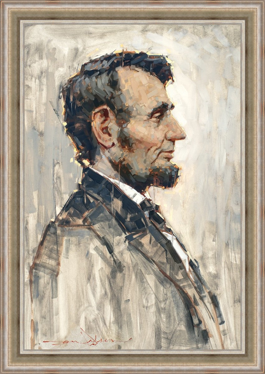 A Nation's Hero Large Wall Art