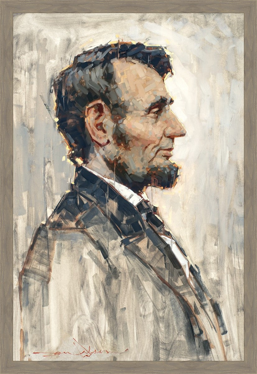 A Nation's Hero Large Wall Art