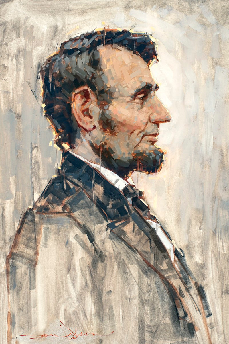 A Nation's Hero Large Wall Art