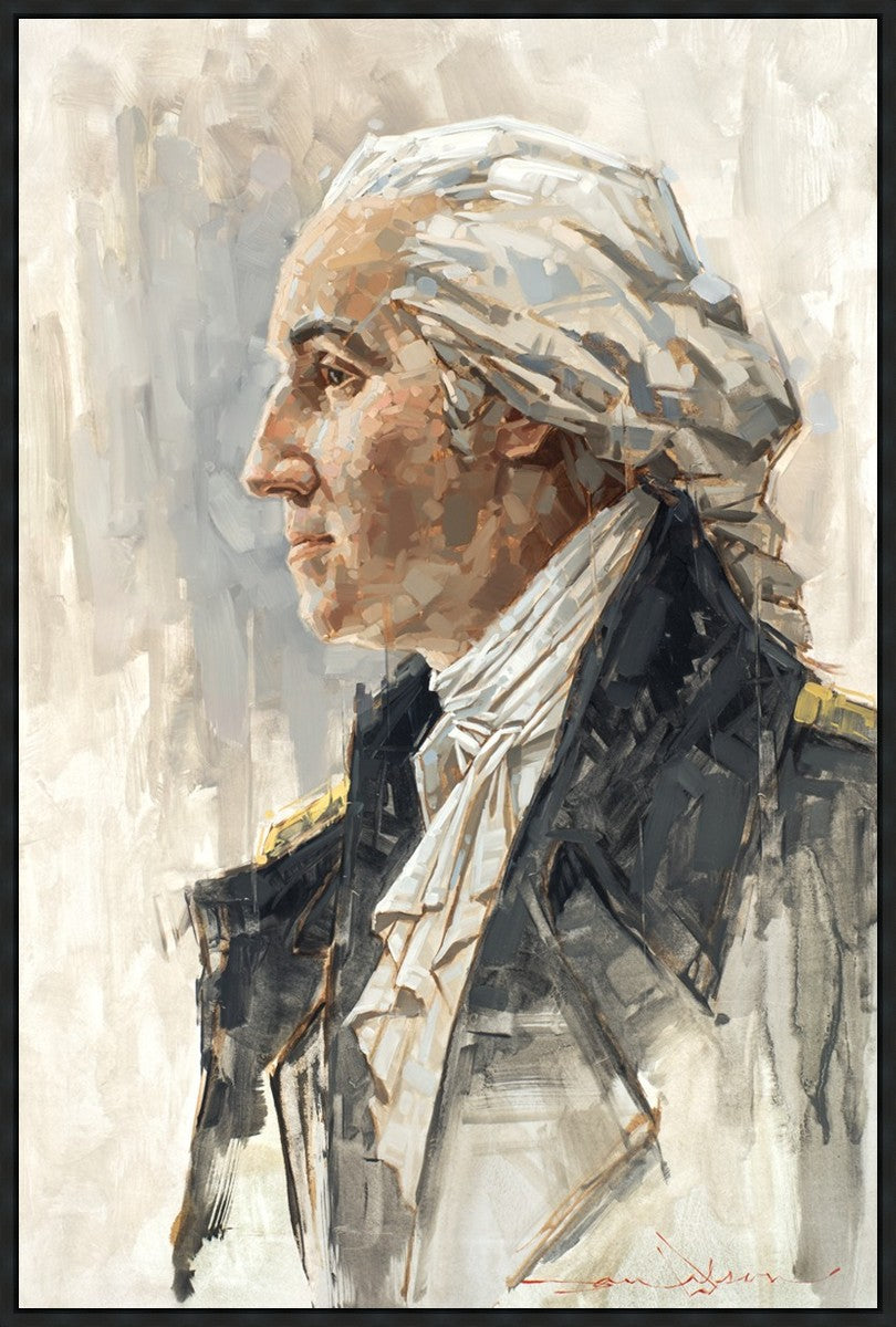 Father of Freedom Large Wall Art Gallery Wrap