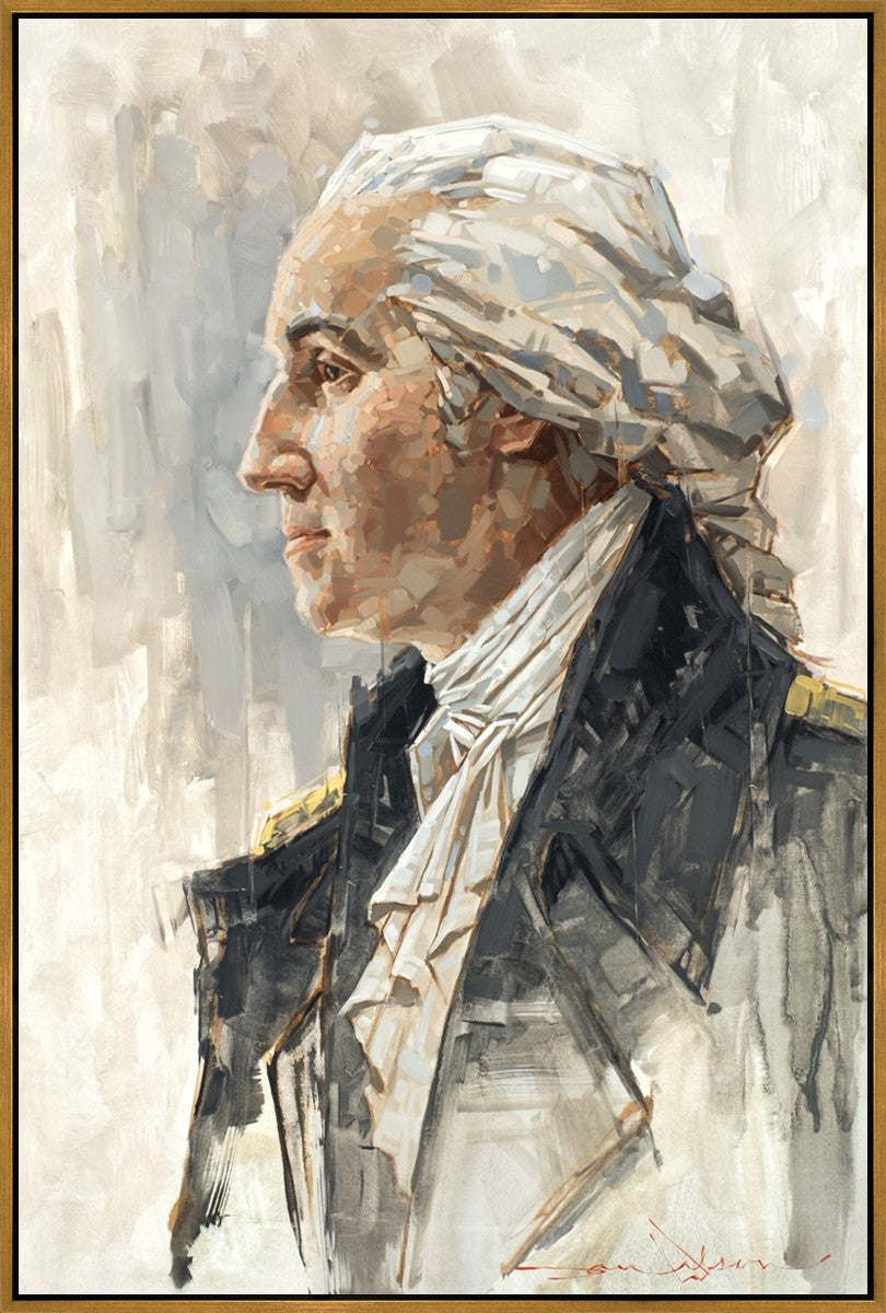 Father of Freedom Large Wall Art Gallery Wrap