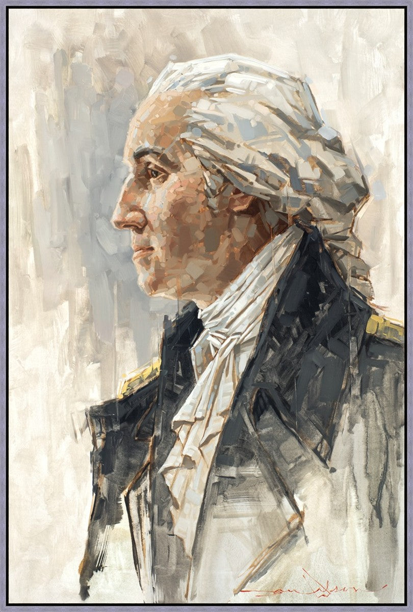 Father of Freedom Large Wall Art Gallery Wrap