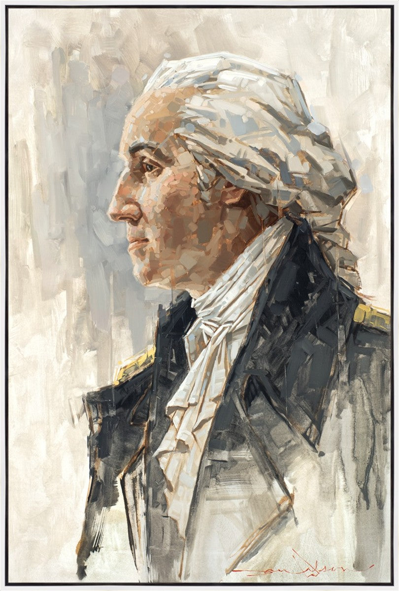 Father of Freedom Large Wall Art Gallery Wrap