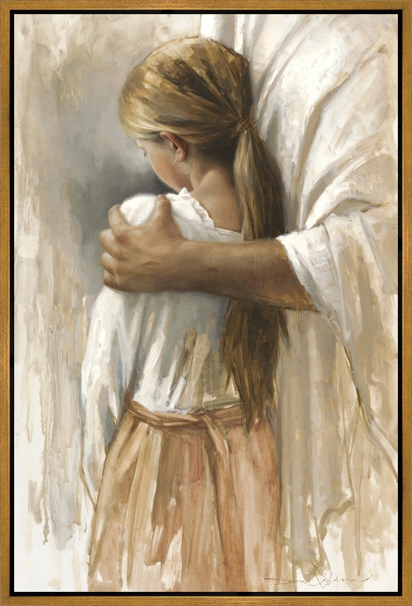 Embraced By His Love Gallery Wrap