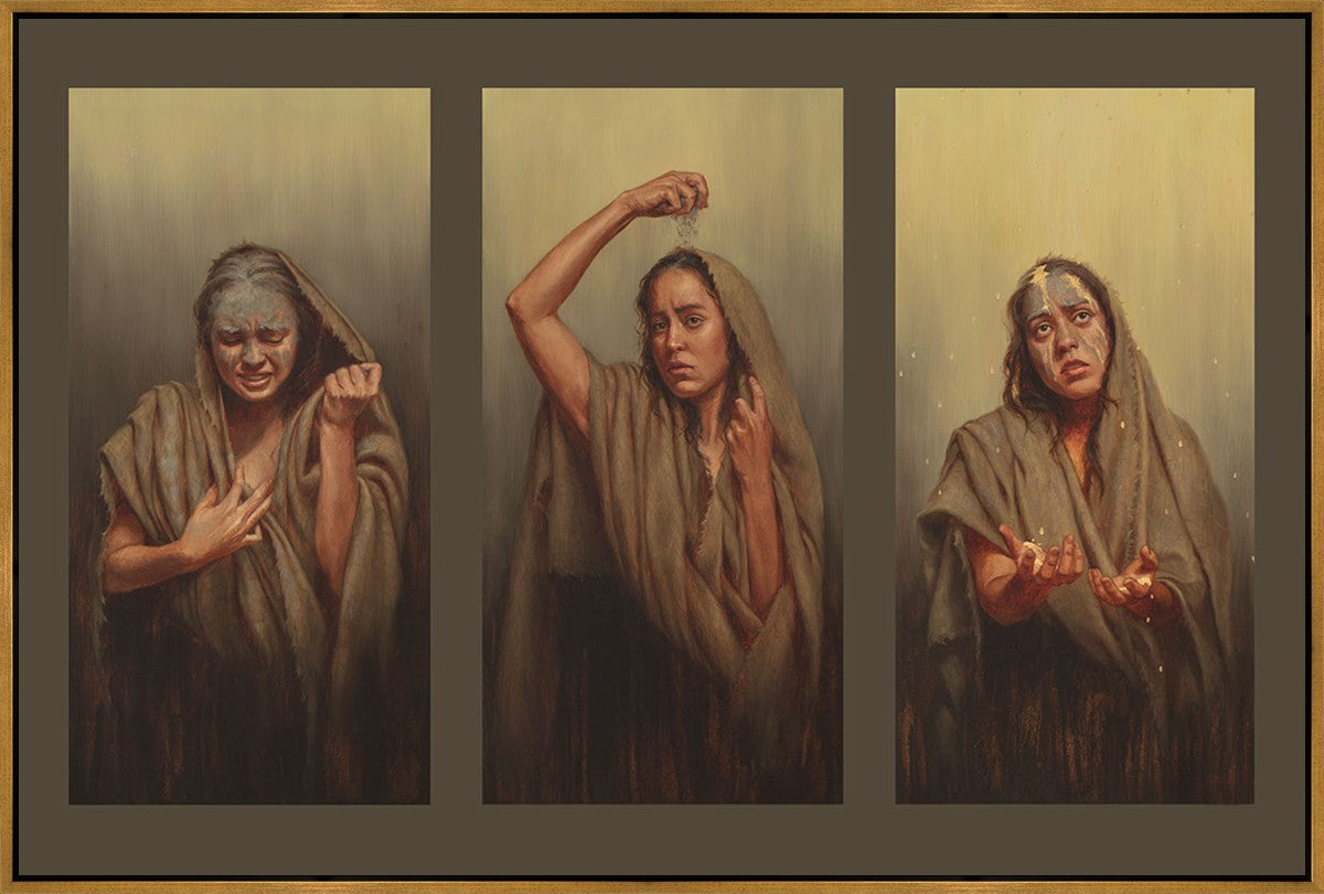 Beauty for Ashes Large Wall Art Gallery Wrap