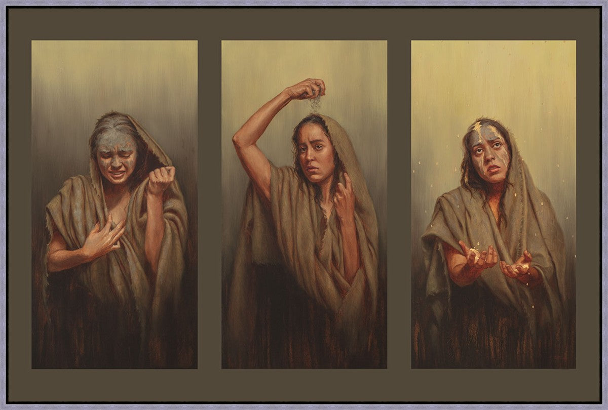 Beauty for Ashes Large Wall Art Gallery Wrap