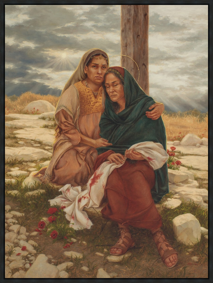 At Birth and Death Large Wall Art Gallery Wrap