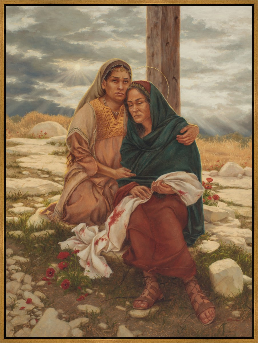 At Birth and Death Large Wall Art Gallery Wrap