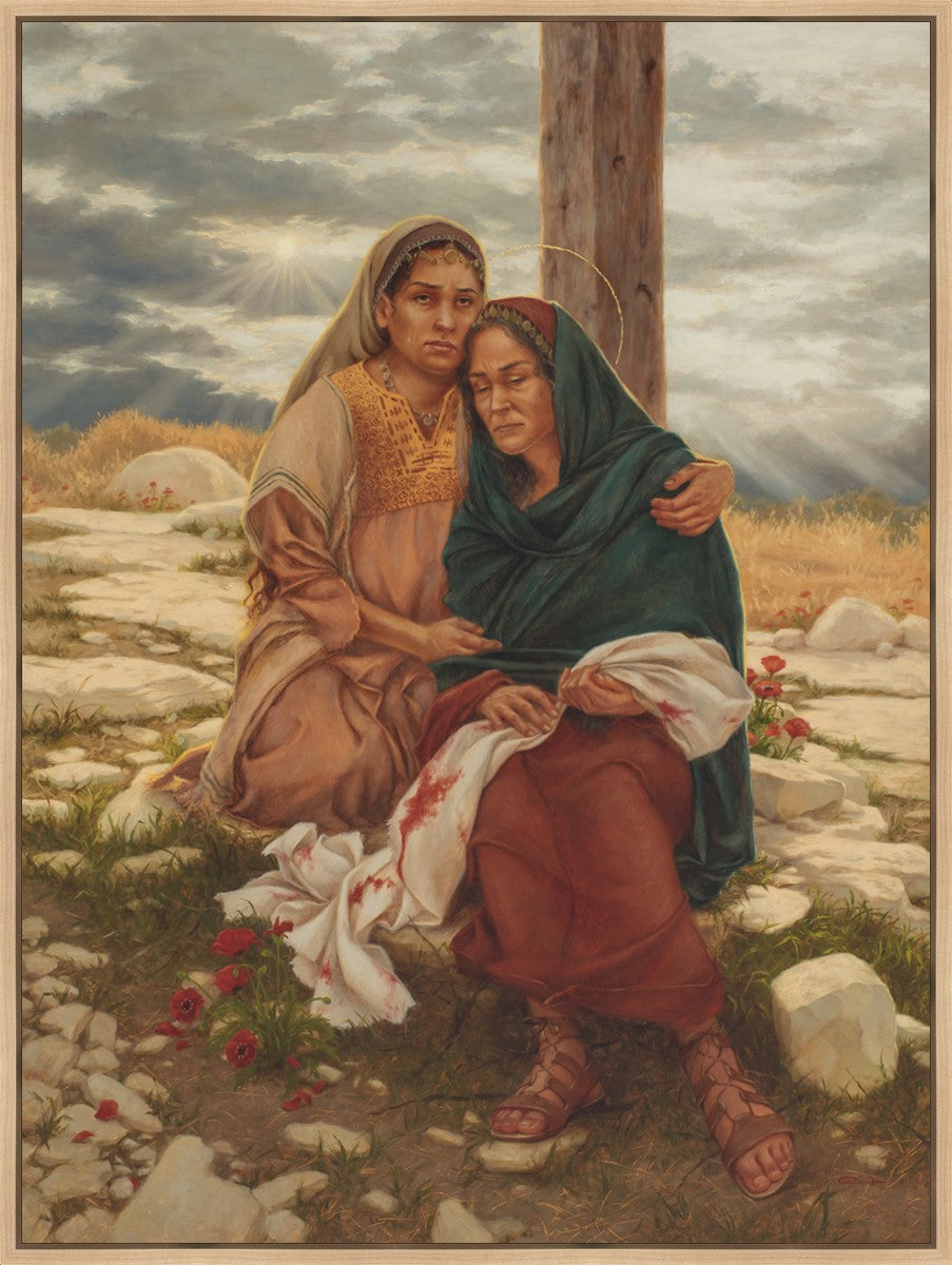 At Birth and Death Large Wall Art Gallery Wrap