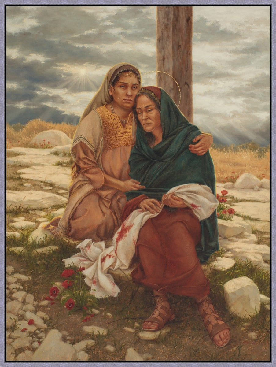 At Birth and Death Large Wall Art Gallery Wrap