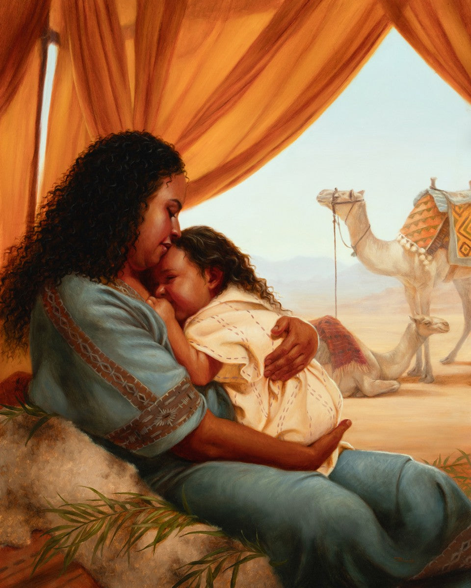 The Nurture of a Mother in the Wilderness Gallery Wrap