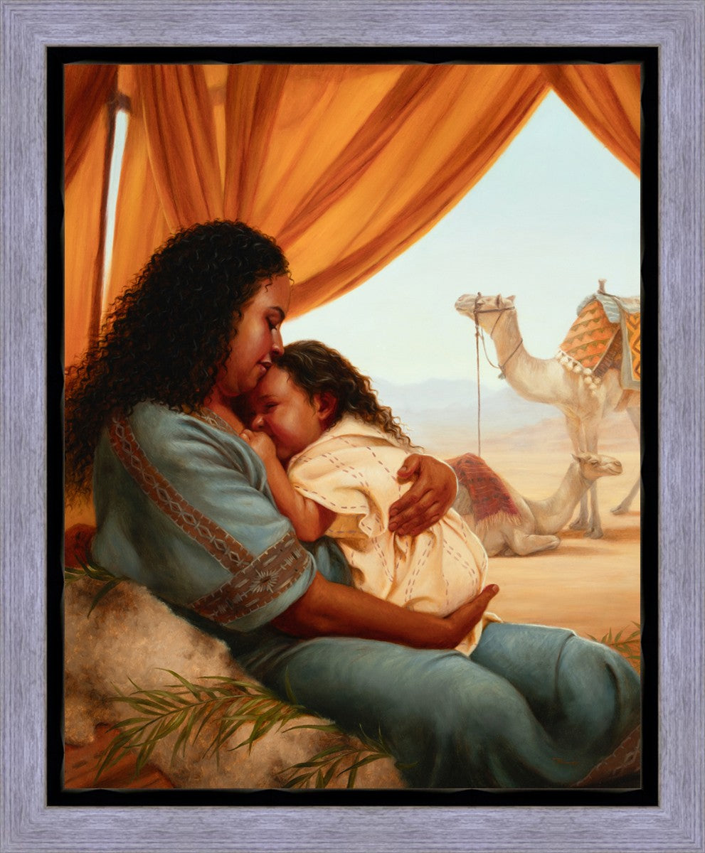 The Nurture of a Mother in the Wilderness Gallery Wrap