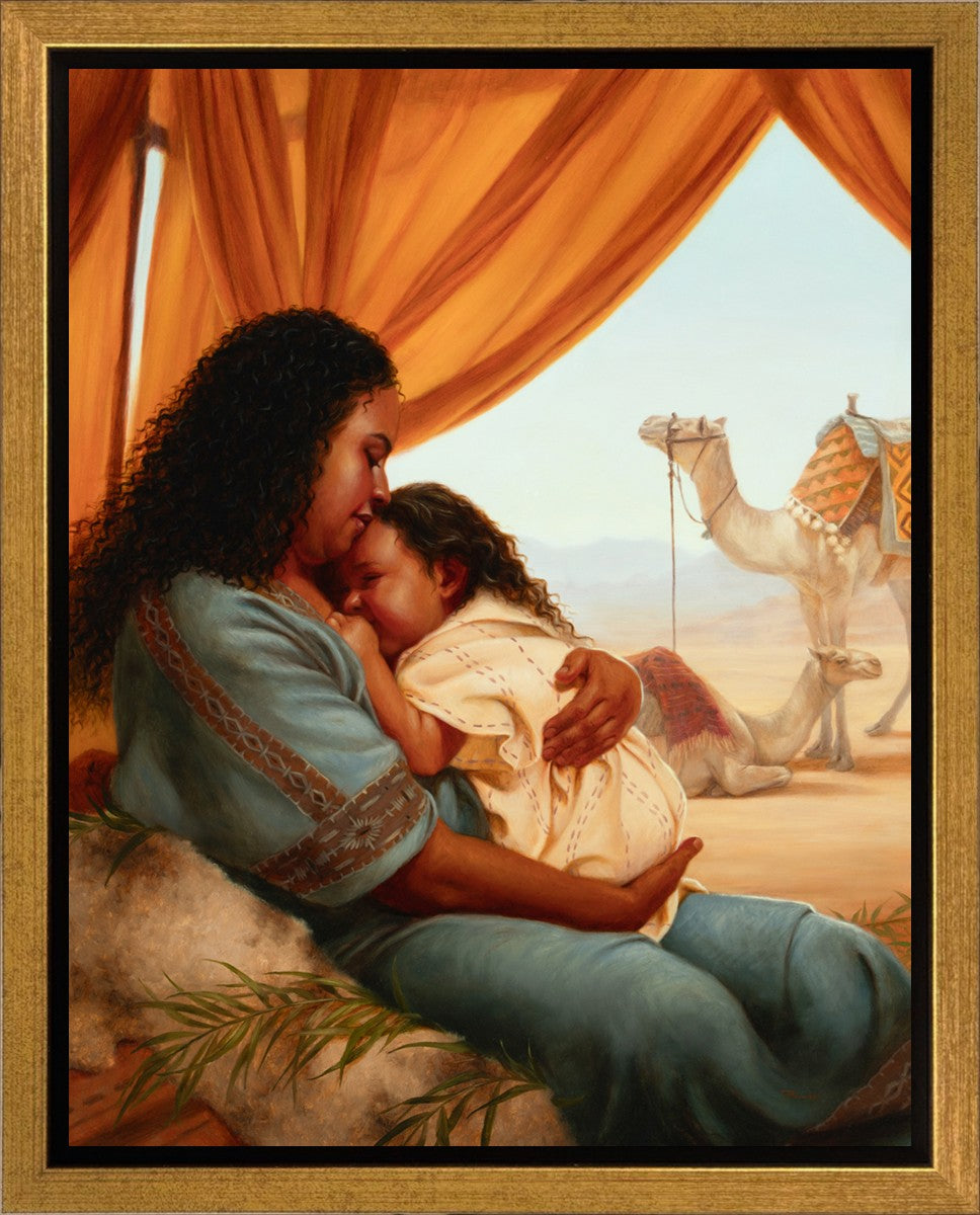 The Nurture of a Mother in the Wilderness Gallery Wrap