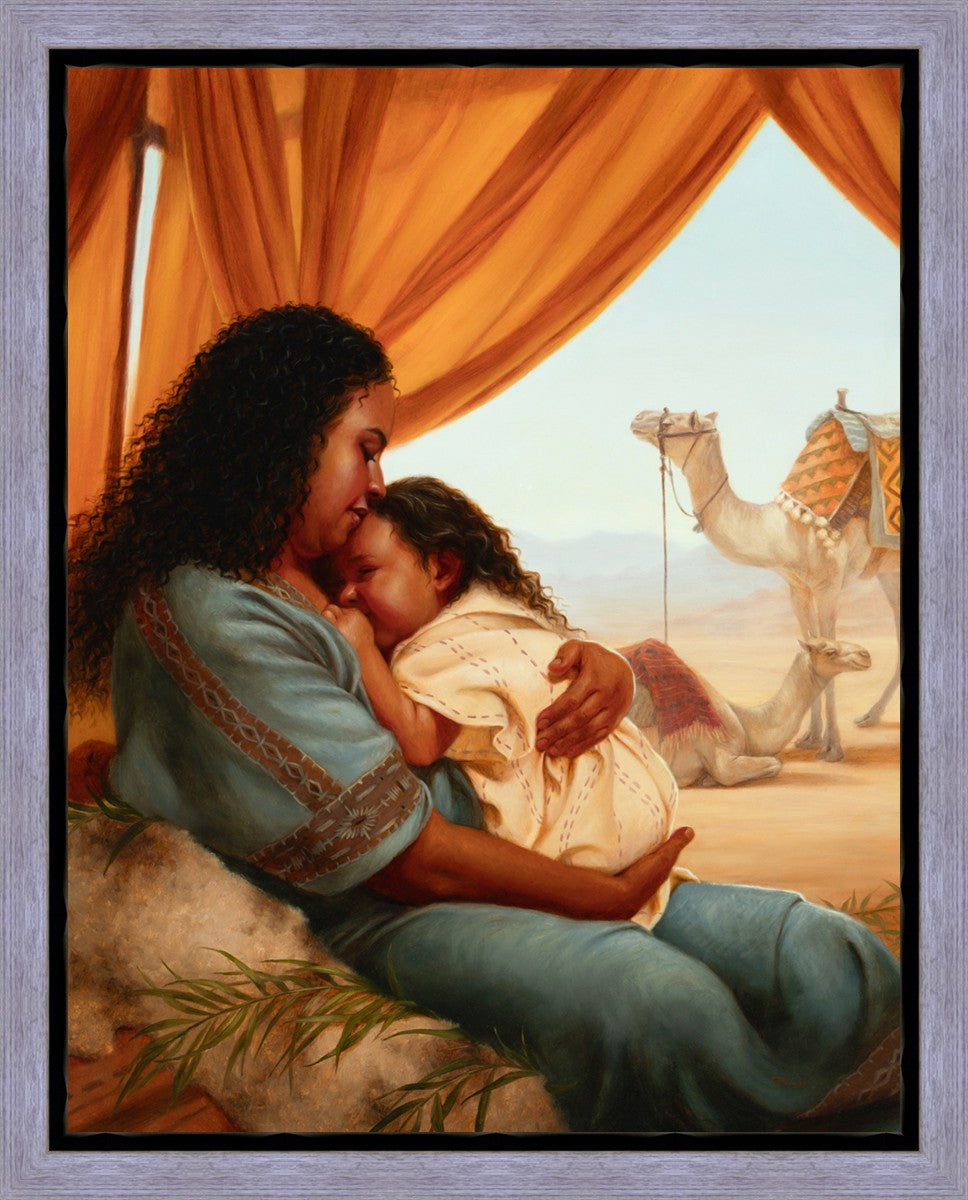 The Nurture of a Mother in the Wilderness Gallery Wrap