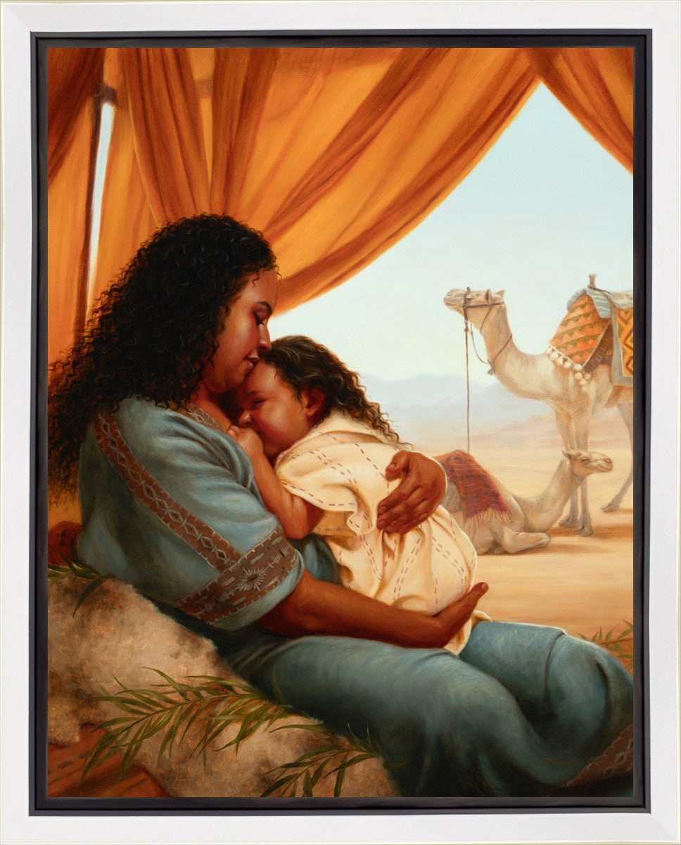 The Nurture of a Mother in the Wilderness Gallery Wrap