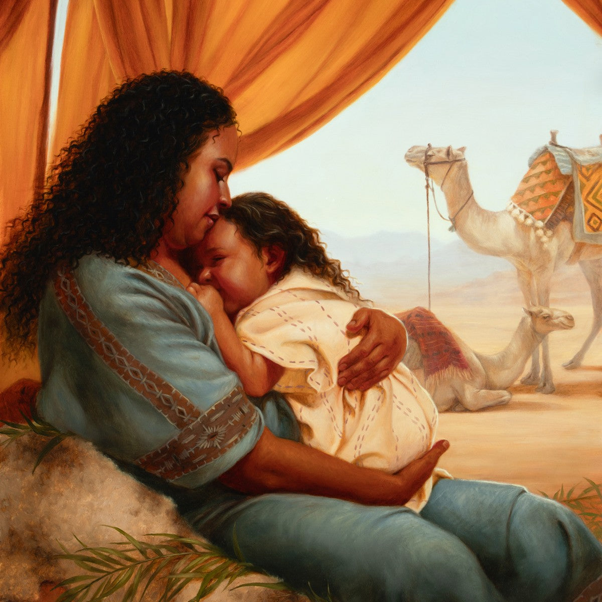The Nurture of a Mother in the Wilderness Gallery Wrap