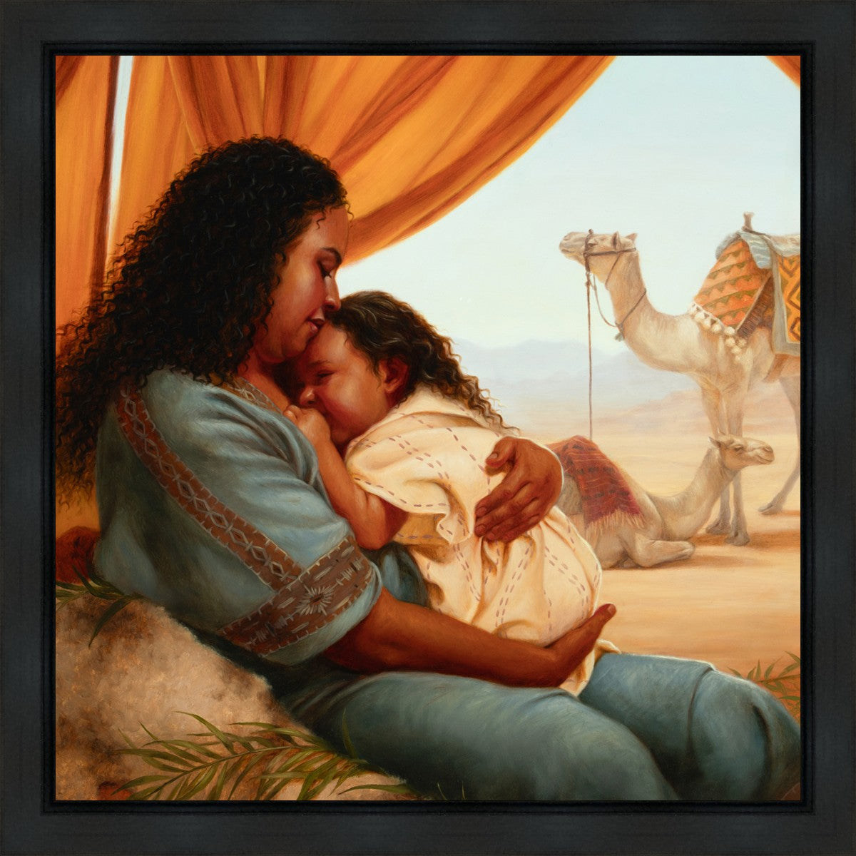 The Nurture of a Mother in the Wilderness Gallery Wrap