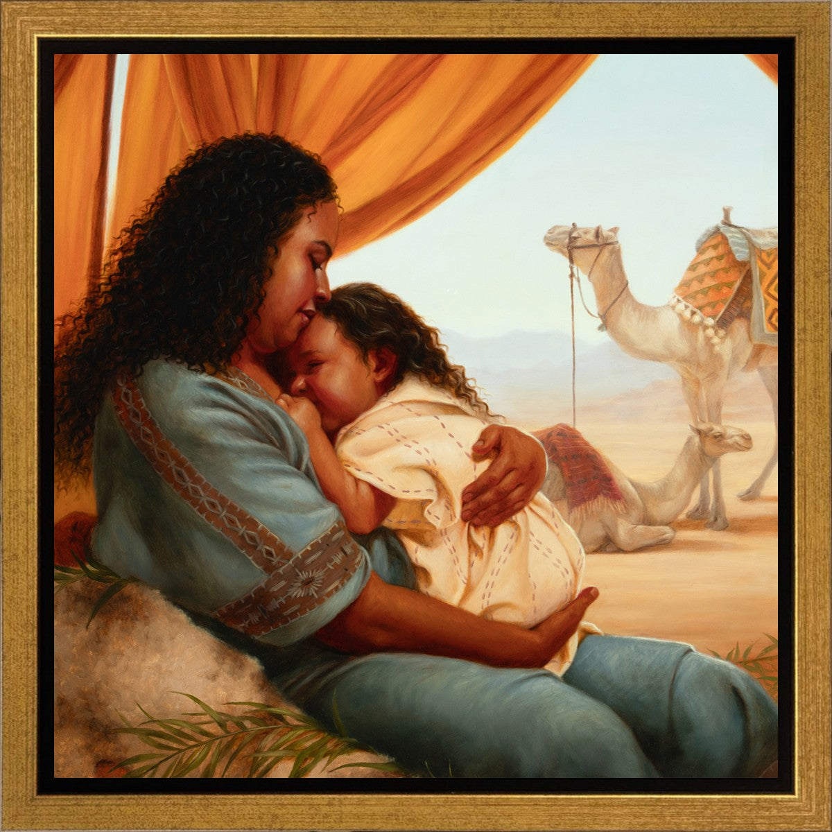 The Nurture of a Mother in the Wilderness Gallery Wrap