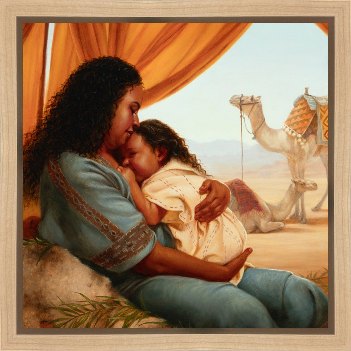 The Nurture of a Mother in the Wilderness Gallery Wrap