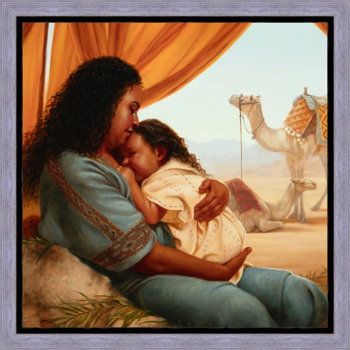 The Nurture of a Mother in the Wilderness Gallery Wrap