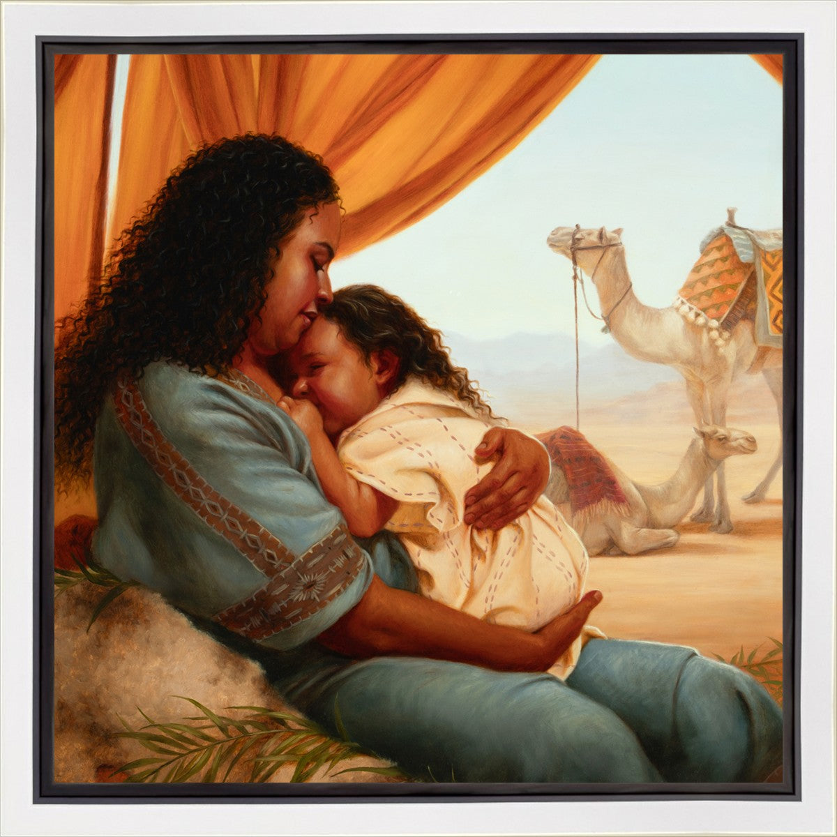 The Nurture of a Mother in the Wilderness Gallery Wrap