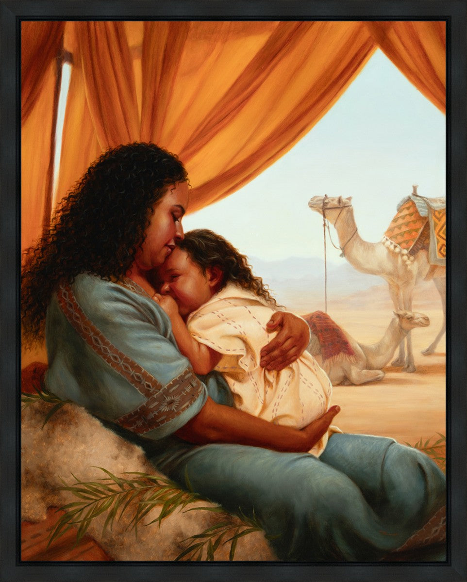 The Nurture of a Mother in the Wilderness Gallery Wrap