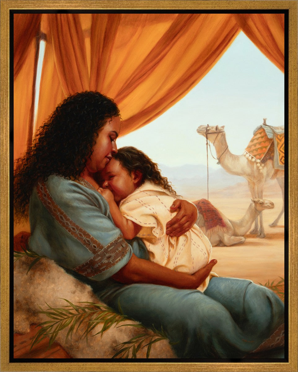 The Nurture of a Mother in the Wilderness Gallery Wrap