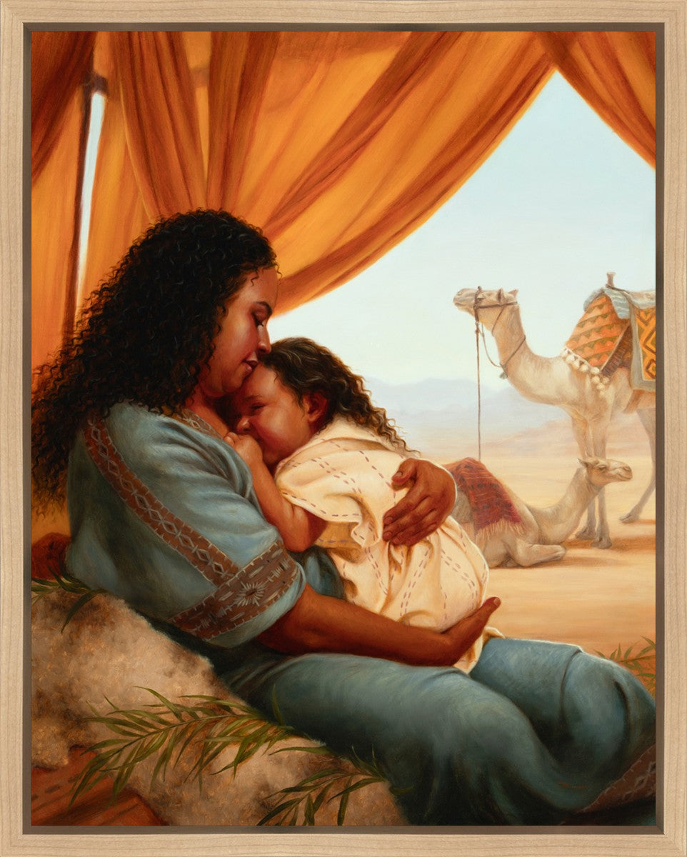 The Nurture of a Mother in the Wilderness Gallery Wrap