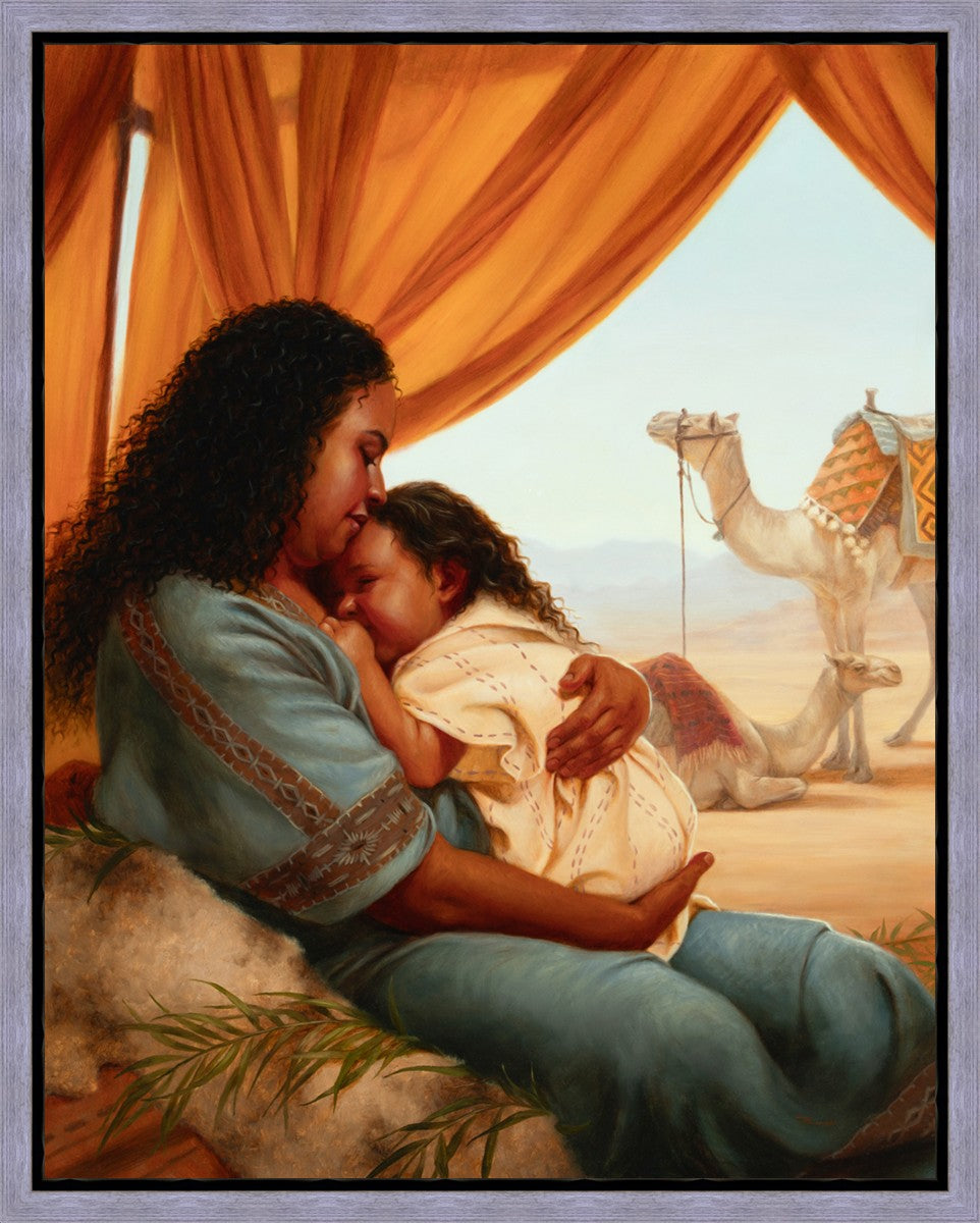 The Nurture of a Mother in the Wilderness Gallery Wrap