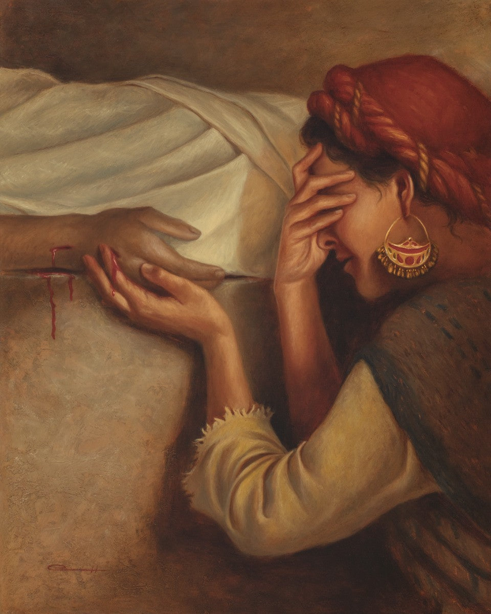 For Me he Bled and Died Gallery Wrap