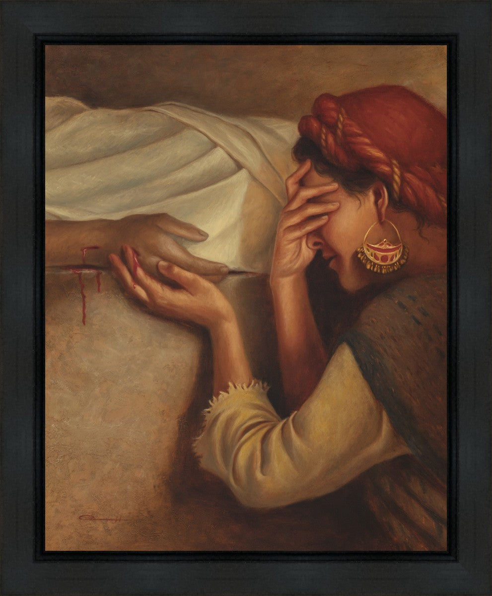 For Me he Bled and Died Gallery Wrap