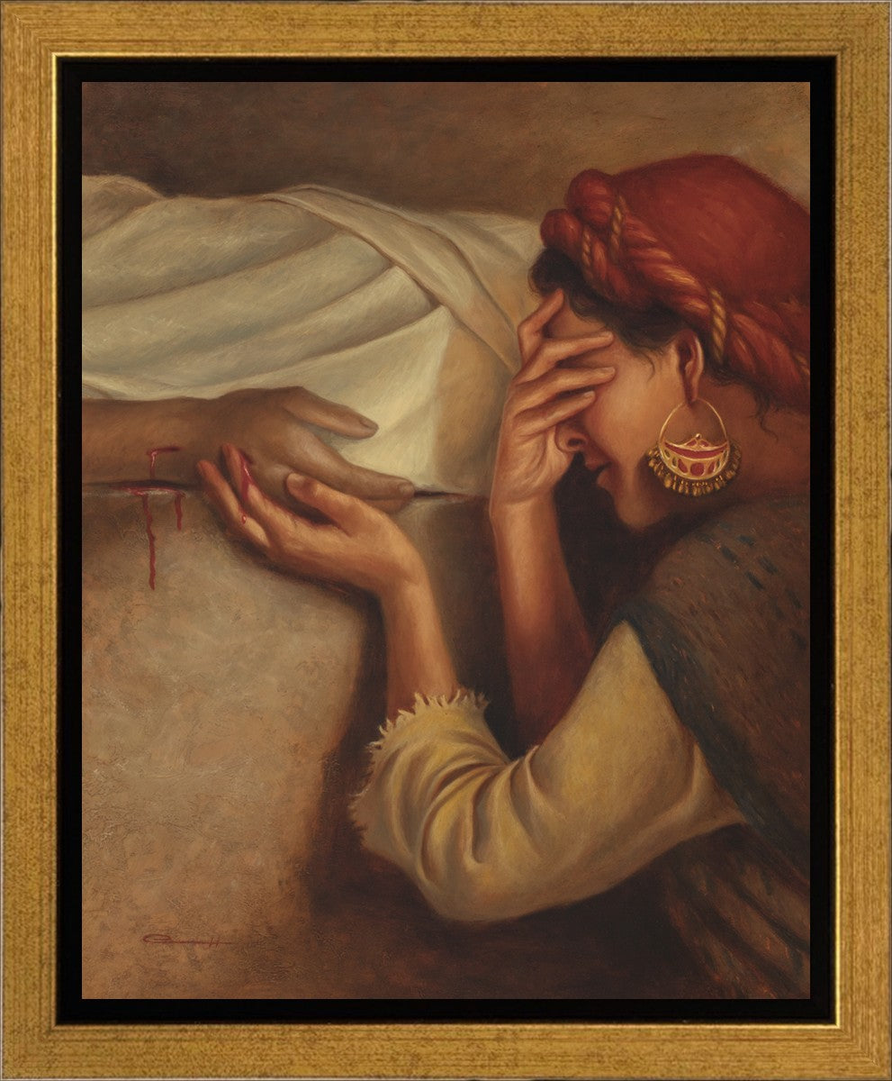 For Me he Bled and Died Gallery Wrap