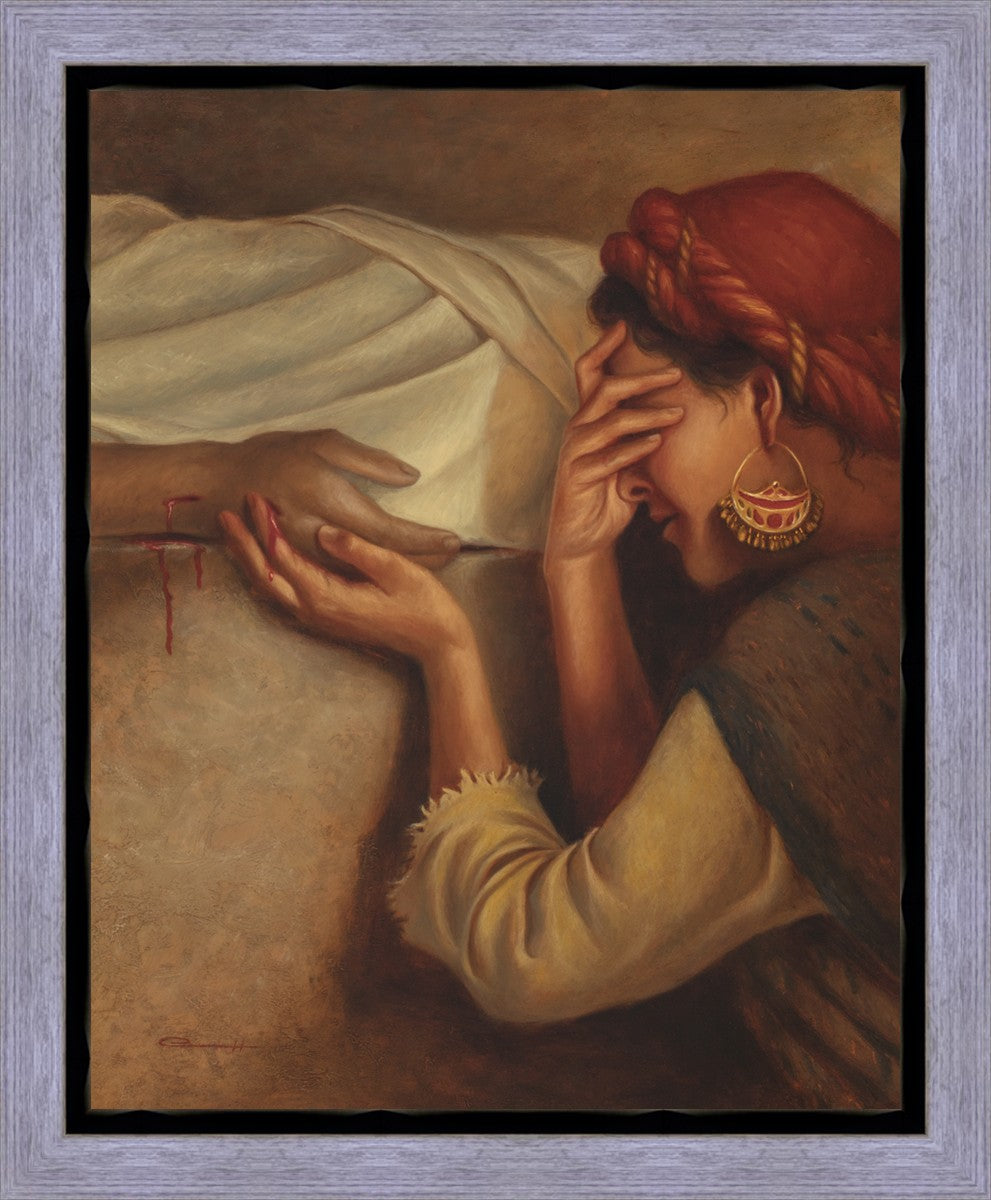 For Me he Bled and Died Gallery Wrap