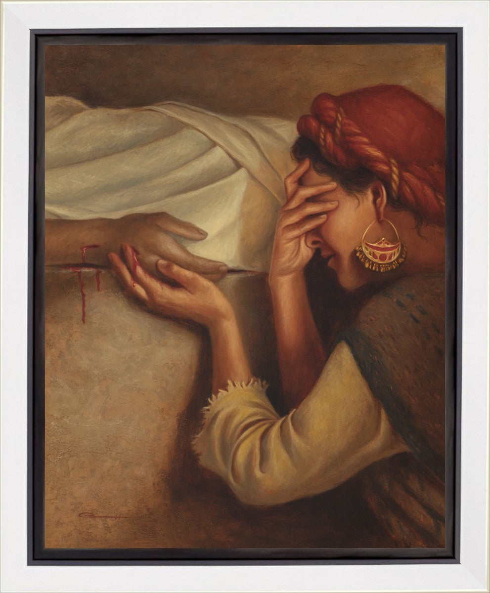 For Me he Bled and Died Gallery Wrap