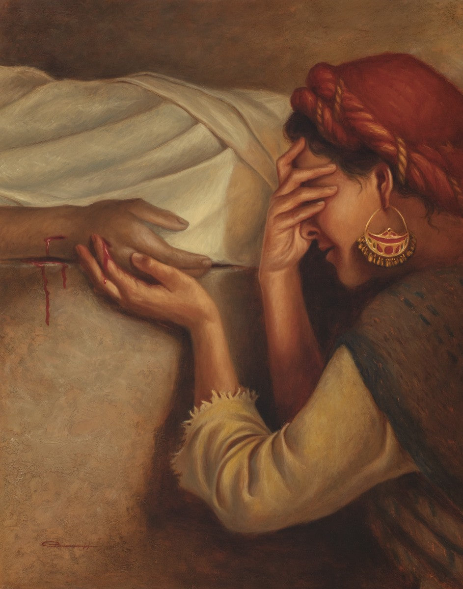 For Me he Bled and Died Gallery Wrap