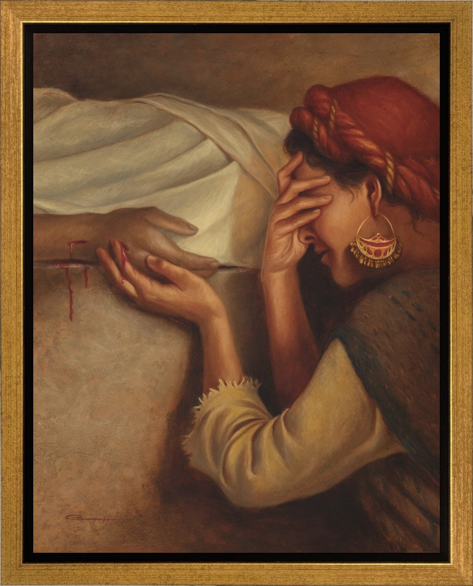 For Me he Bled and Died Gallery Wrap